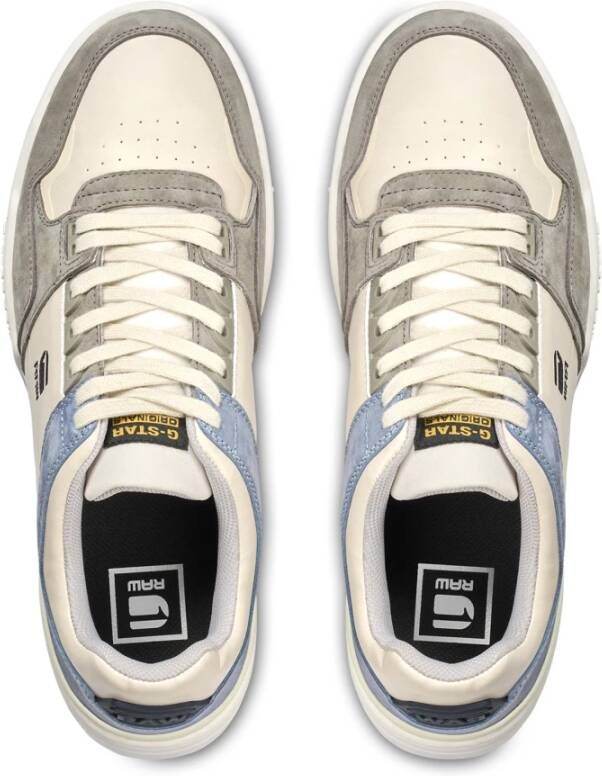 G-Star Trendy lage sneaker met logo Blauw Heren