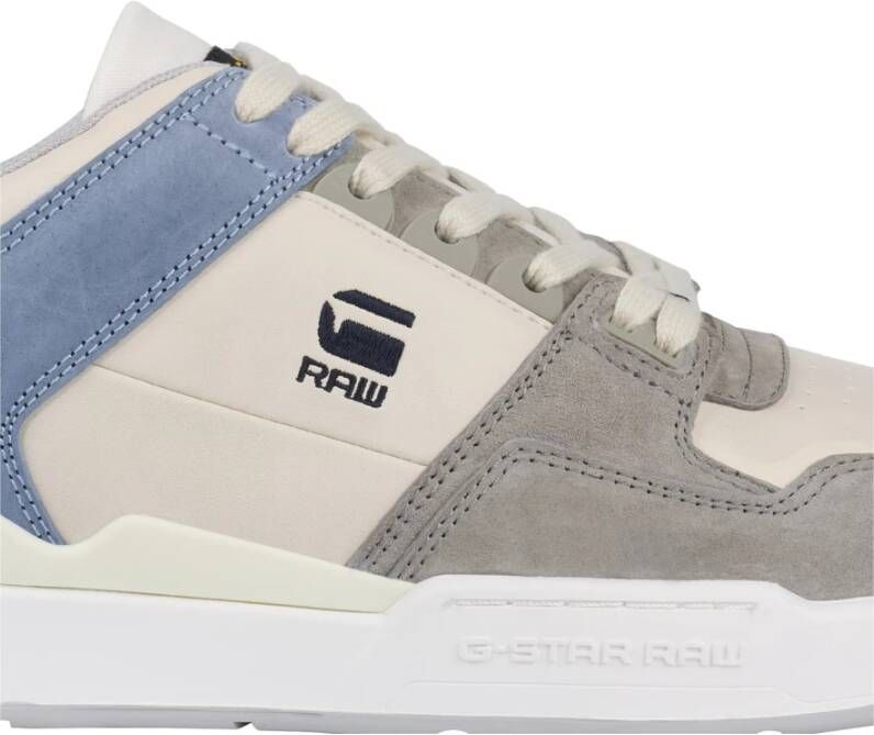 G-Star Trendy lage sneaker met logo Blauw Heren