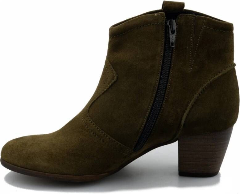 Gabor Ankle Boots Groen Dames