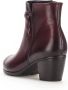Gabor Bordeaux Leren Enkellaarzen Red Dames - Thumbnail 3