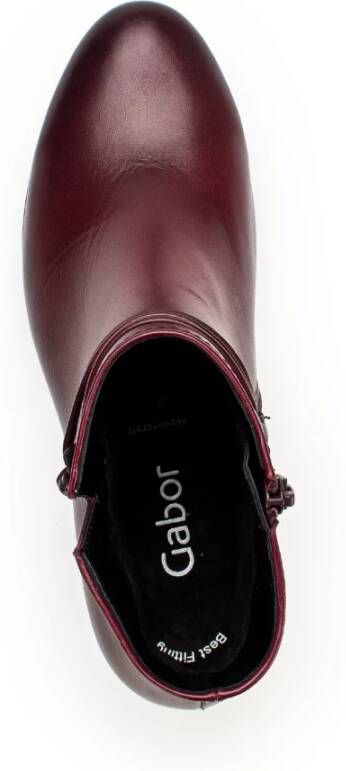 Gabor Ankle Boots Rood Dames