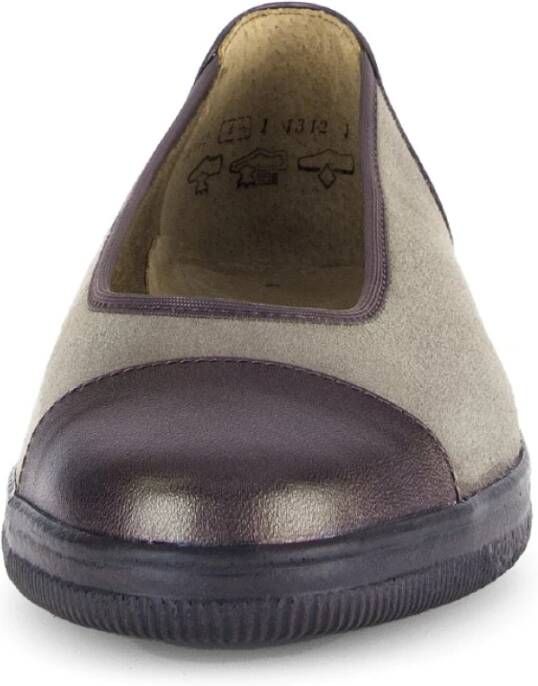 Gabor Ballerina's in ledercombinatie Multicolor Dames