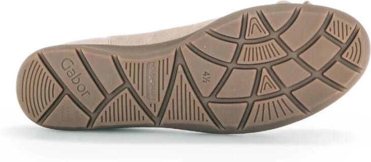 Gabor Beige Ballerina Schoenen voor Dames