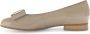 Gabor Beige ballerina's in lederen combinatie Beige Dames - Thumbnail 2