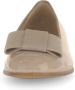 Gabor Beige ballerina's in lederen combinatie Beige Dames - Thumbnail 3