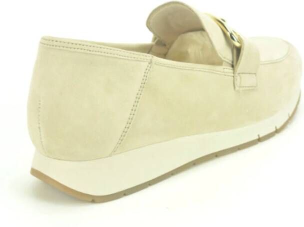 Gabor Beige daim Loafer+Gar.RunnerZ. Beige Dames