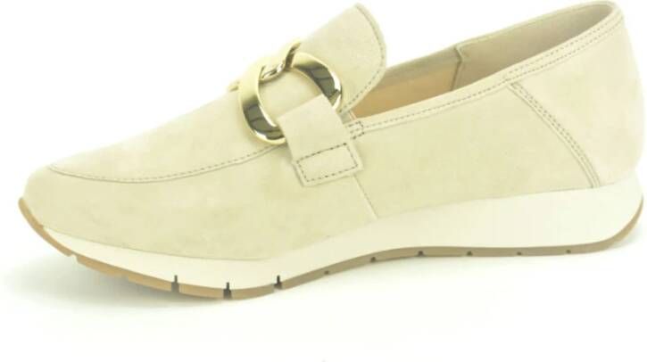 Gabor Beige daim Loafer+Gar.RunnerZ. Beige Dames