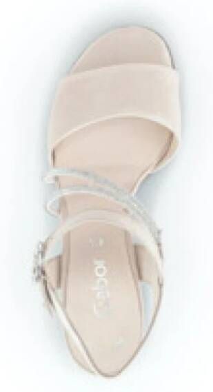 Gabor Beige Dames Sandalen Stijlvol en Comfortabel
