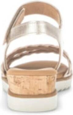 Gabor Beige Damesandalen Stijlvol en Comfortabel