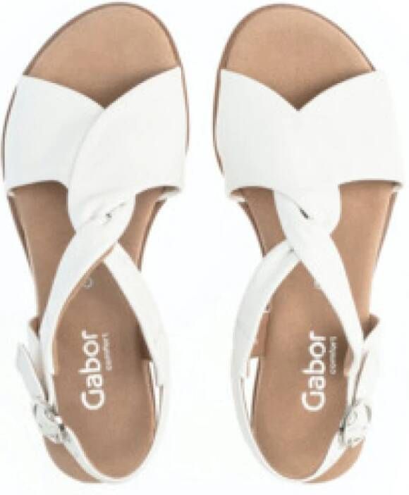 Gabor Beige Damesandalen Stijlvol en Comfortabel