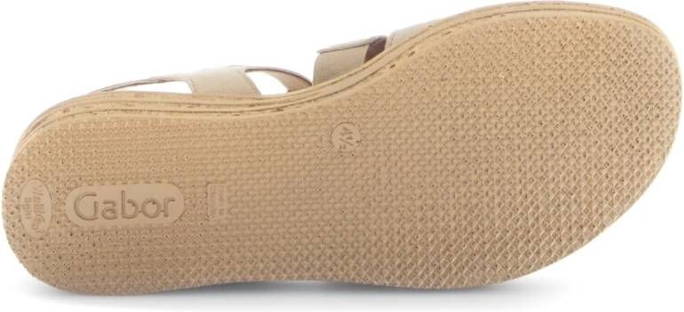 Gabor Beige Damessandaal Zomercollectie