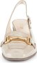 Gabor Beige Elegant Platte Sandalen Beige Dames - Thumbnail 7