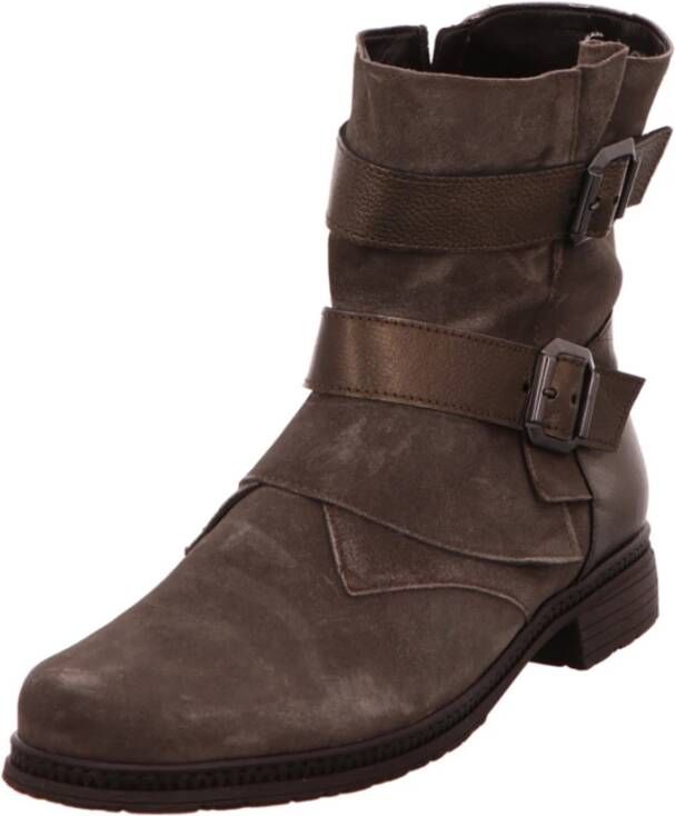 Gabor Beige Enkellaars Beige Dames