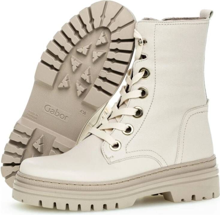 Gabor Beige Gesloten Booties Beige Dames