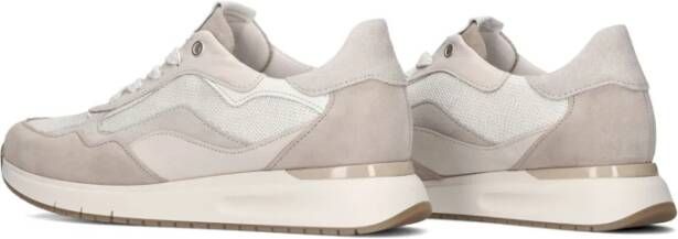 Gabor Beige Lage Top Sneakers Stijlvol Multicolor Dames
