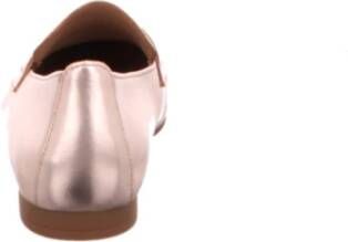 Gabor Beige Leren Pantoffel Beige Dames