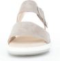 Gabor Heren beige Nubuck Leren Sandalen - Thumbnail 3