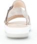 Gabor Heren beige Nubuck Leren Sandalen - Thumbnail 4