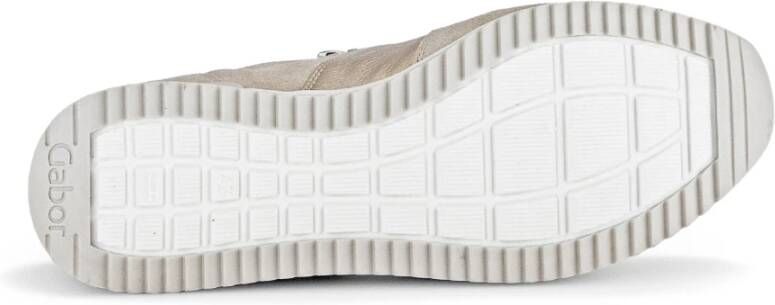Gabor Beige metallic leren manden Beige Dames