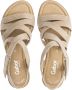 Gabor Beige nubuck leren sandalen Beige Dames - Thumbnail 4