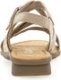 Gabor Beige nubuck leren sandalen Beige Dames - Thumbnail 5