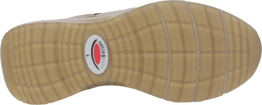 Gabor Beige rollende sneaker voor vrouwen