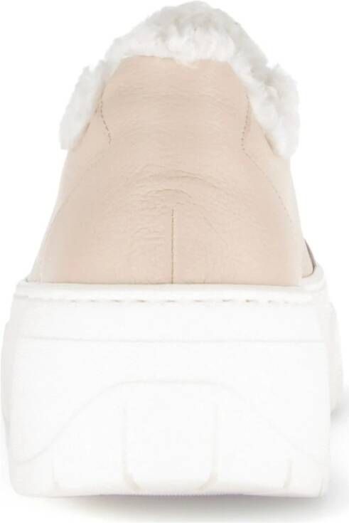 Gabor Beige Sneakers voor Vrouwen Beige Dames