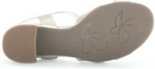 Gabor Beige Strappy Sandalen voor Dames