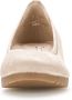 Gabor Beige suède leren ballerina flats Beige Dames - Thumbnail 5