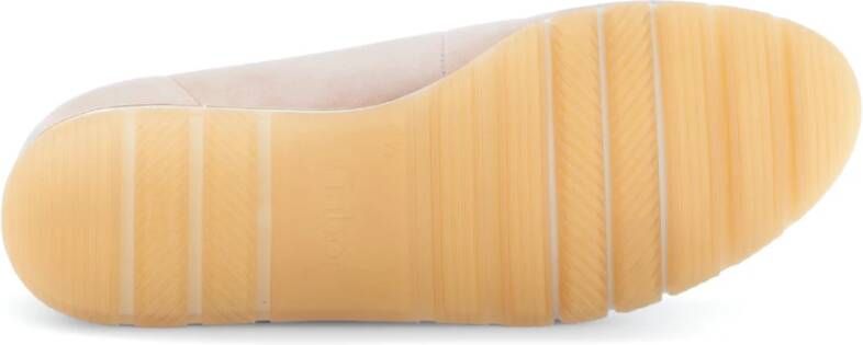 Gabor Beige suède leren ballerina flats Beige Dames