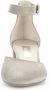 Gabor Beige Suède Pump met Enkelband Beige Dames - Thumbnail 13
