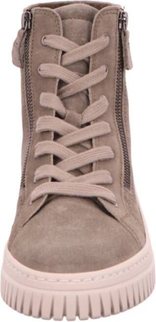 Gabor Beige Veterschoen Beige Dames