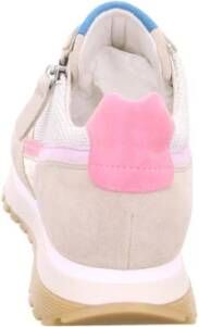 Gabor Beige Veterschoen Nylon Leer Beige Dames