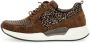 Gabor rollingsoft sensitive 96.955.81 dames rollende wandelsneaker bruin - Thumbnail 18