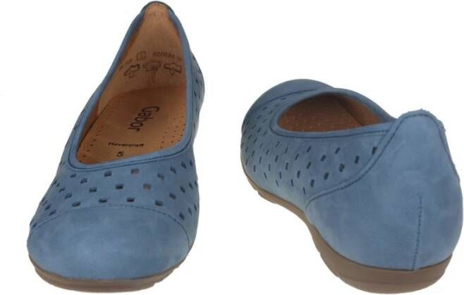 Gabor Ballerina's slipper zakelijke schoen lage schoen met hovercraft luchtkamerloopzool - Foto 4
