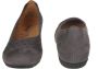 Gabor Grijze Velours Leren Ballerina Schoenen Gray Dames - Thumbnail 5