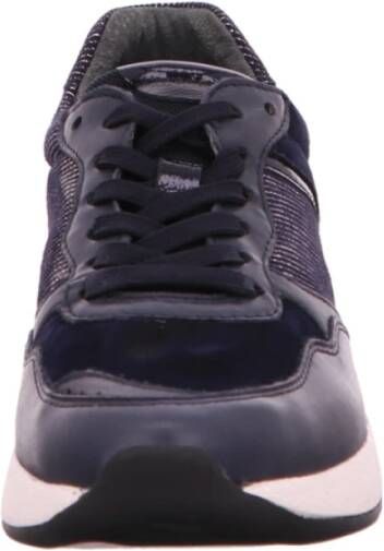 Gabor Blauwe Casual Schoenen Blue Dames