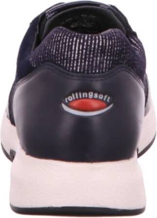 Gabor Blauwe Casual Schoenen Blue Dames
