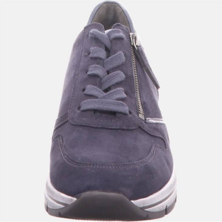 Gabor Blauwe Casual Schoenen Blue Dames