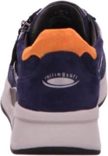 Gabor Blauwe Casual Veterschoen voor Dames