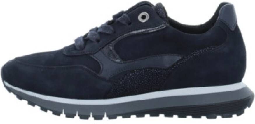 Gabor Blauwe Casual Veterschoen voor Dames