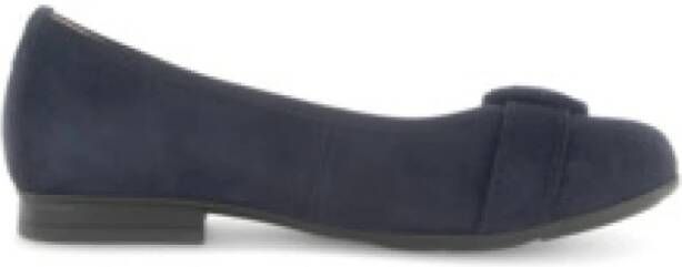 Gabor Blauwe Damen Ballerinas Elegante en veelzijdige schoenen