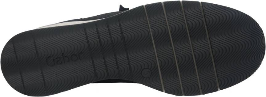 Gabor Blauwe Dames Sneaker Stijlvol Schoeisel