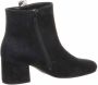Gabor Blauwe Velvet Enkellaarzen Best Fitting Blue Dames - Thumbnail 3