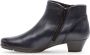 Gabor Blauwe gladleren enkellaarzen Blue Dames - Thumbnail 2