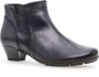 Gabor Blauwe gladleren enkellaarzen Blue Dames - Thumbnail 3