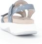 Gabor Blauwe Leren Sandalen Rollingsoft Stijl Blue Dames - Thumbnail 3