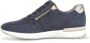 Gabor Blauwe nubuck leren manden Blue Dames - Thumbnail 5