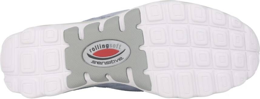 Gabor Blauwe rollende sneaker voor vrouwen