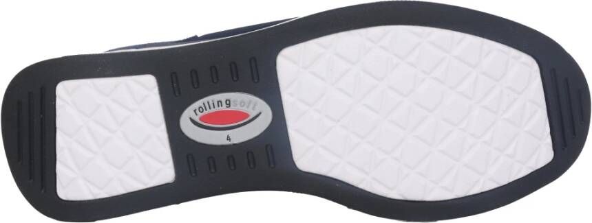 Gabor Blauwe rollende sneaker voor vrouwen